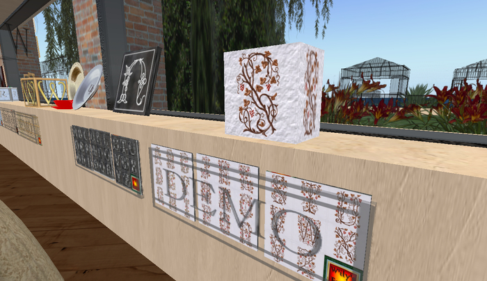 Monogram Kit from W'ily's Forge ~ Autumn Vines