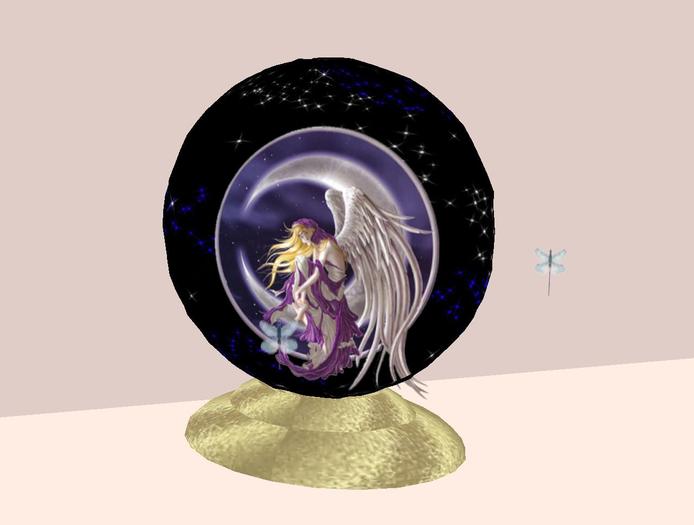 Glass globe Moon
