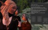 Male kestrel reading menu