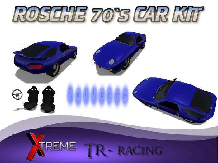 Rosche 70`s Car - Kit-Box