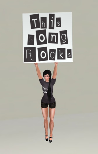 This Song Rocks, sign