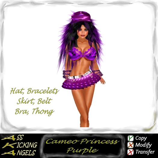 AKA Cameo Princess Purple Add