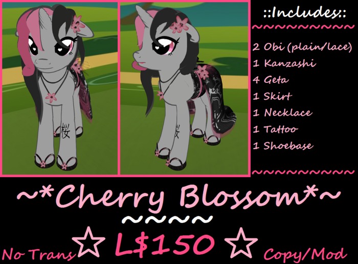 [Retired Item 50% Off] Cherry Blossom