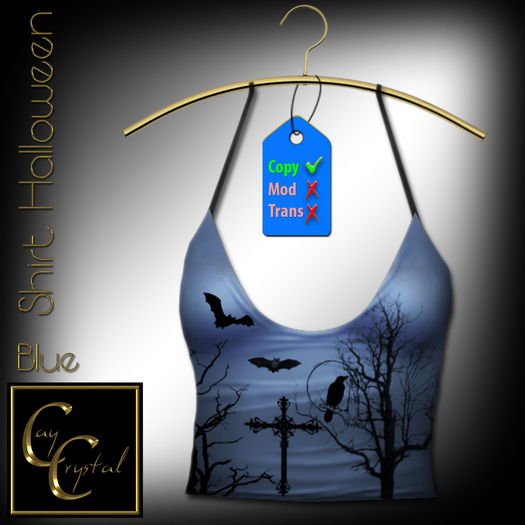 CCD Shirt Halloween Blue