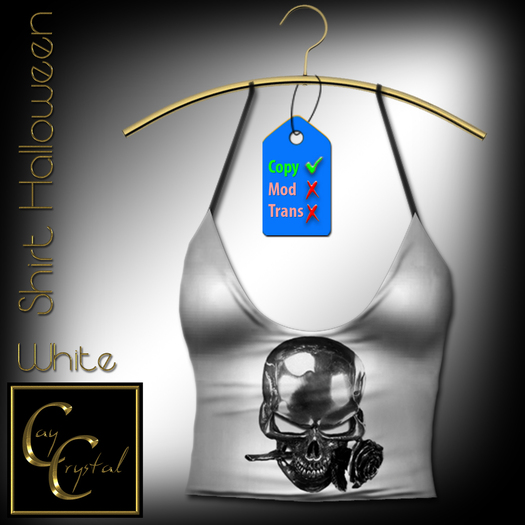 CCD Shirt Halloween White