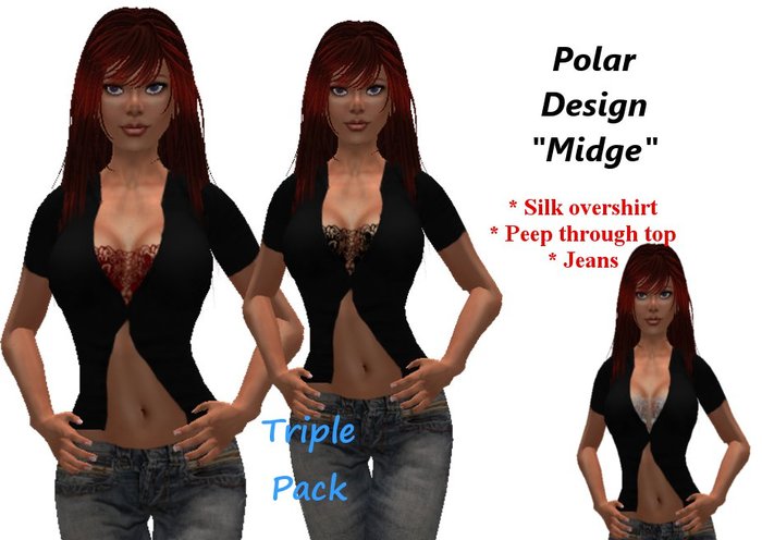 Ҳ̸ҳ Polar Design "Midge" Black (pack F) Ҳ̸ҳ