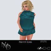 .:[NMD]:. Pretty Girl Mesh Dress Box (Teal)