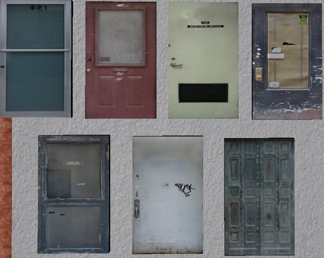 Used  Door Package