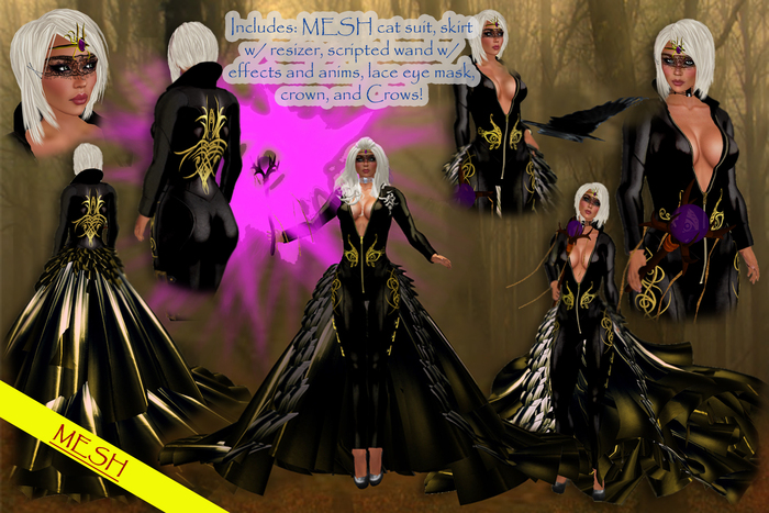 *Inspirations* Morgana, Crow'ning Glory