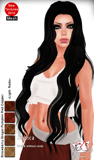 ^;^CaTwA^;^ Mesh Jessica Marketplace PROMO/Light Reds