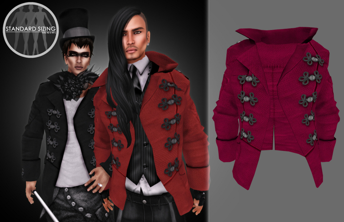 :[strip'd]: Finn Jacket [Wine]