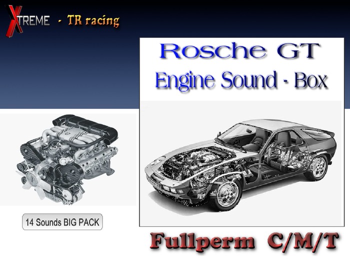 Rosche GT Engine-Car Soundings