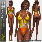 Babele Fashion One Piece Swimsuit Bhutan