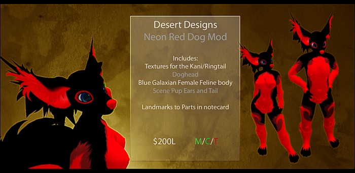 [DD] Neon Dogs - Red