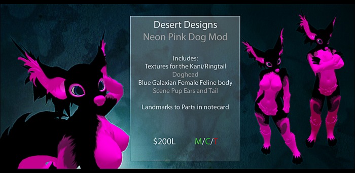 [DD] Neon Dogs - Pink