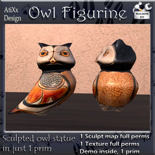 -AtiXx- Owl Figurine