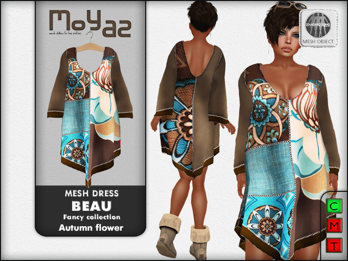 Beau Mesh dress ~ Fancy collection - Autumn Flower