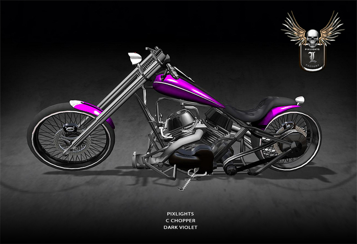 PIXLIGHTS C chopper DARK VIOLET