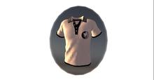 Mesh Hooligans white Polo T-shirt container