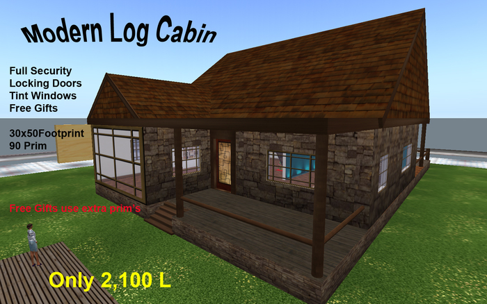 Modern Log Cabin