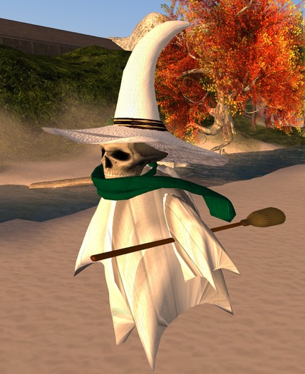 Halloween - Mr Skull: white 