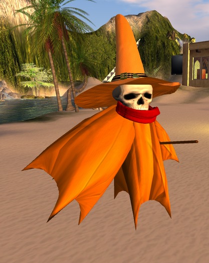 Halloween - Mr Skull: orange
