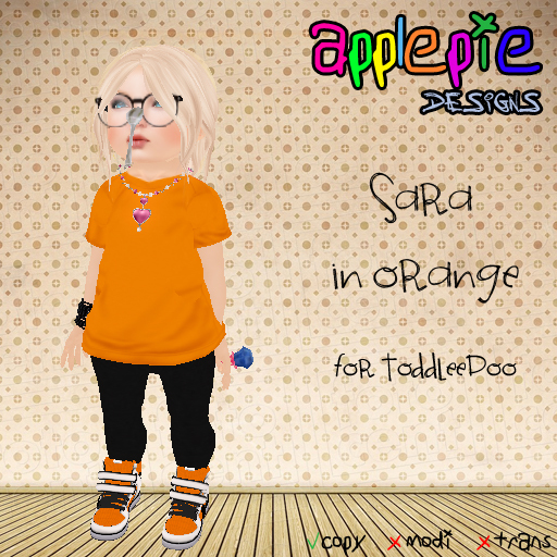 >> applepie << Designs ~ Sara in orange
