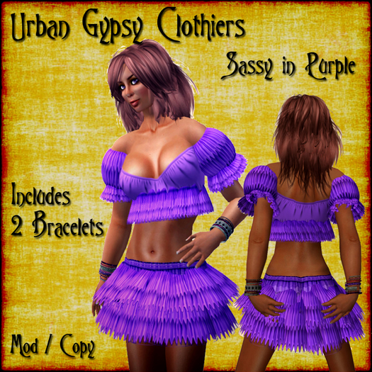+UGc+ Sassy! in Purple