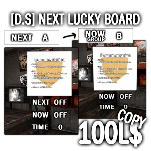 [D.S] Lucky Board Copy ( NEXT Alphabet ) Bundles : Basic Lucky Board