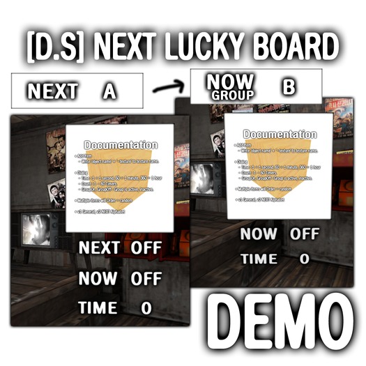 [D.S] Lucky Board DEMO ( NEXT Alphabet, Basic )
