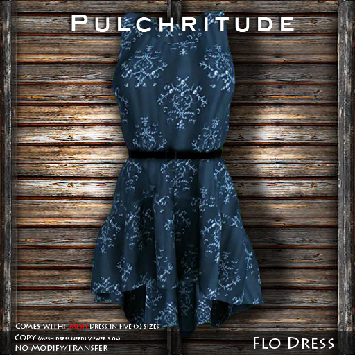 Pulchritude - Flo Dress (Blue)