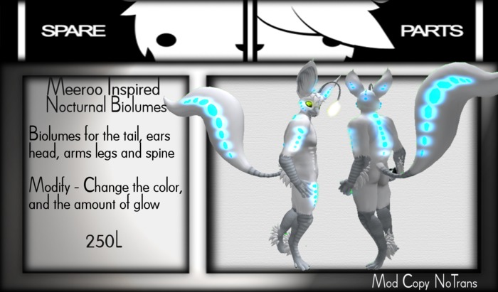 Meeroo inspired Nocturnal biolumes