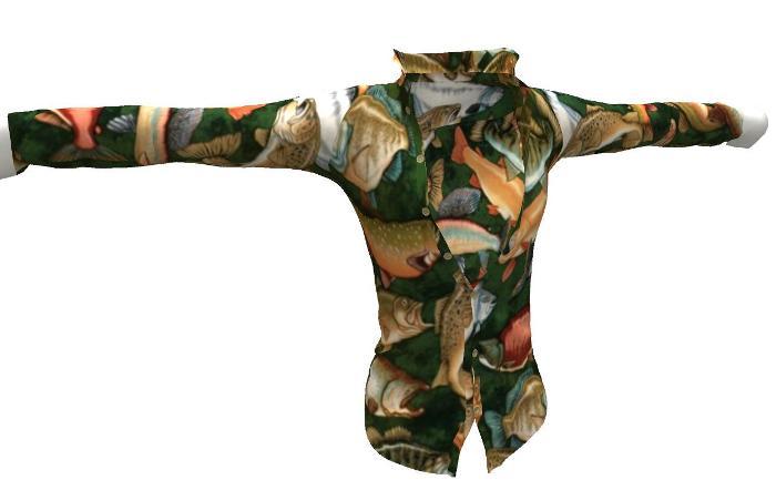 MESH mens fish tailed 