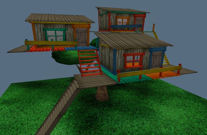 'CheapY' Tree House Neighborhood for kids