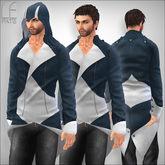 FATEwear Coat - Desmond - ArcticOcean