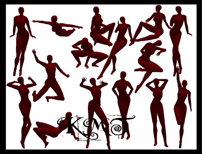 .:::K,M,T:::.Poze Studio Pose Set 1 Full Perms 