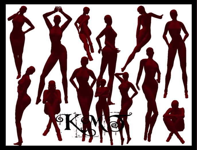 .:::K,M,T:::.Poze Studio Pose Set 3 Full Perms 