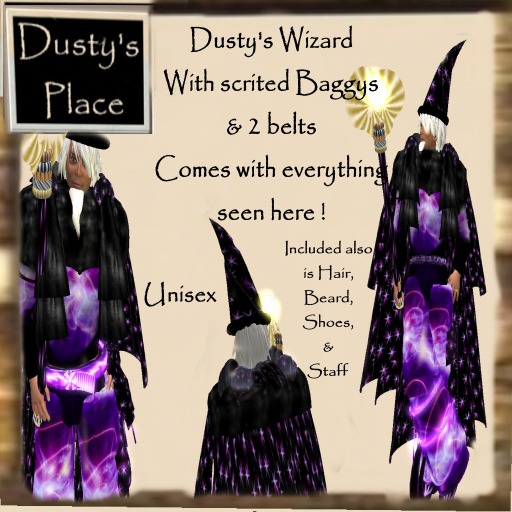Dusty's Wizard Cape & Baggys