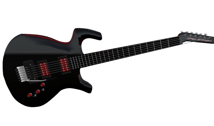 Fly Mojo Box - Black & Red Guitar **PROMO $499**