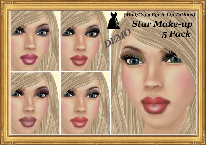 *LBD* Star Makeup 5 Pack *DEMO*