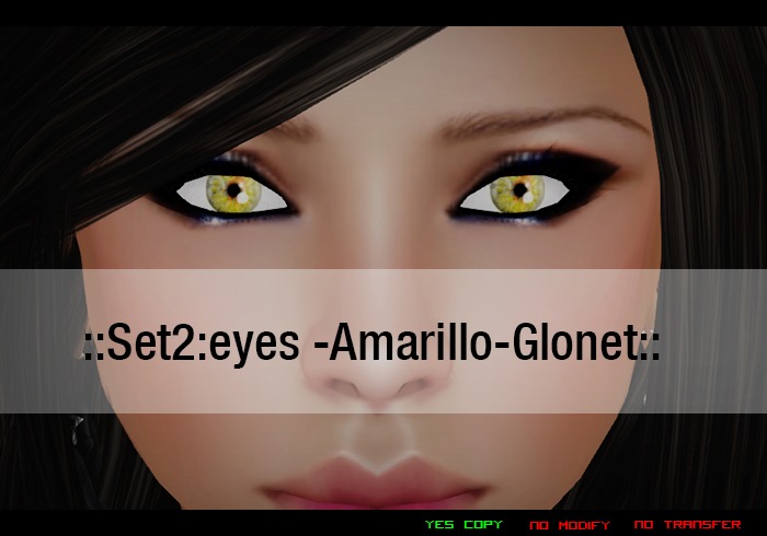 ::Set2:eyes-Amarillo -Glonet::