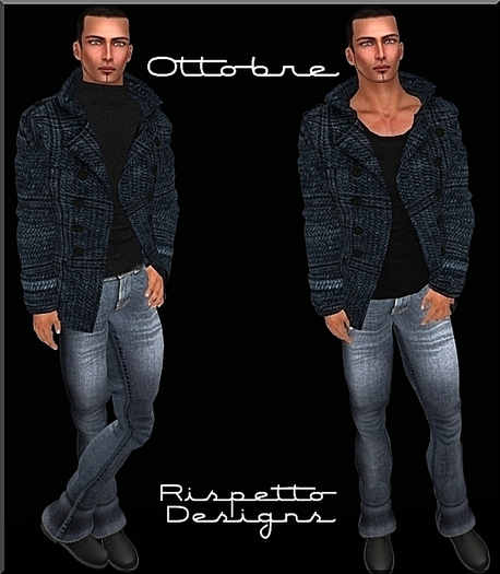 Rispetto Designs - Ottobre MESH Outfit - Navy
