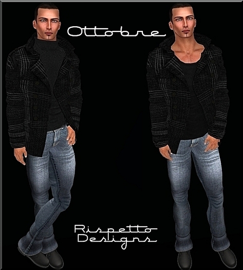 Rispetto Designs - Ottobre MESH Outfit - Black