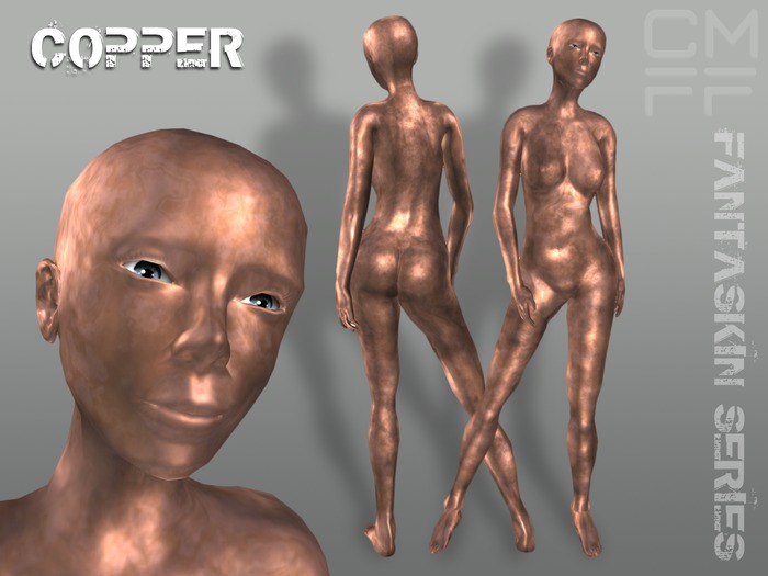 CMFF FantaSkin - Copper (Female Skin)