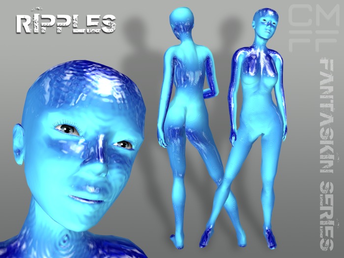 CMFF FantaSkin - Ripples (Female Skin)