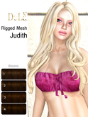 =DeLa*= Mesh Hair "Judith" Browns