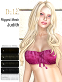 =DeLa*= Mesh Hair "Judith" Blacks and White
