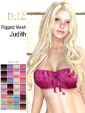 =DeLa*= Mesh Hair "Judith" Dipped Party Colors