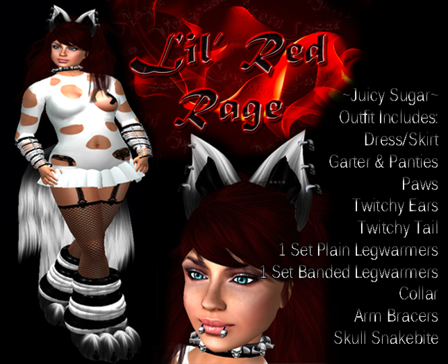 .: Lil Red Rage :. Juicy - Sugar Neko Set 