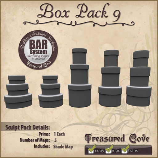 -TC- Box Pack 9 Clearance Priced